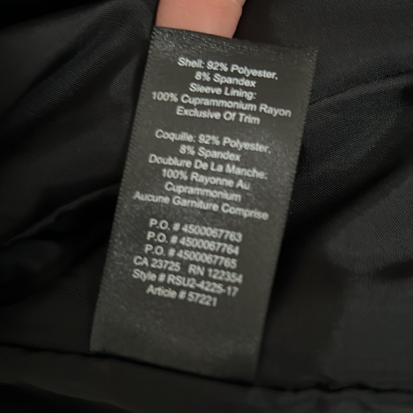 Aritzia Talula Black Faux Suede Moto Jacket XS - Picture 6 of 6